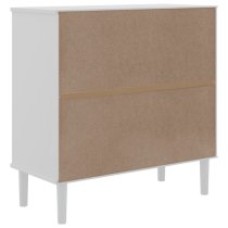 Fenland Wooden Sideboard With 2 Doors In White