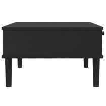 Fenland Wooden Coffee Table With 1 Drawer In Black