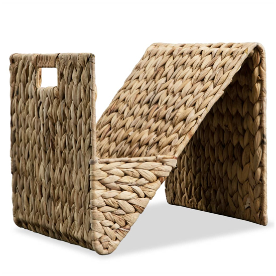 Hart Water Hyacinth Magazine Rack In Brown