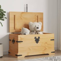 Croydon Wooden Blanket Box In Brown