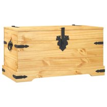 Croydon Wooden Blanket Box In Brown