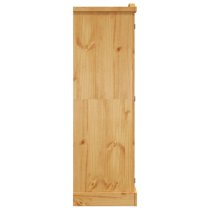 Croydon Wooden Wardrobe With 3 Doors In Brown