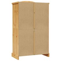 Croydon Wooden Wardrobe With 2 Doors In Brown