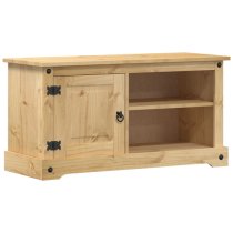 Croydon Wooden TV Stand With 1 Door In Brown