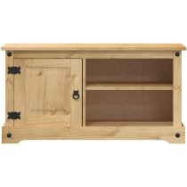 Croydon Wooden TV Stand With 1 Door In Brown