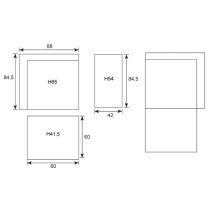 Billson 5 Piece Balcony Set In Artic Grey