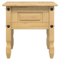 Croydon Wooden Side Table With 1 Drawer In Brown