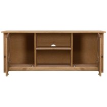 Bury Wooden TV Stand With 2 Doors In Brown