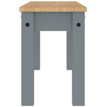 Bury Wooden Dining Bench In Grey And Brown