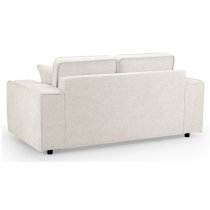 Maria Fabric 2 Seater Sofa In Cream