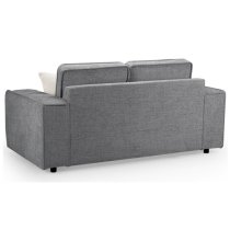 Maria Fabric 2 Seater Sofa In Slate