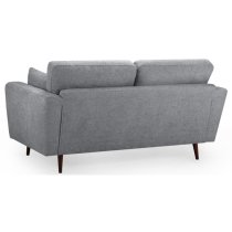 Zanita Fabric 2 Seater Sofa In Grey