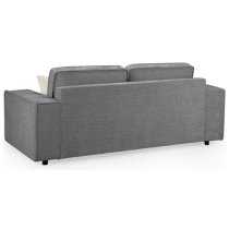 Maria Fabric 3 Seater Sofa In Slate