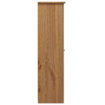 Bury Wooden Wardrobe With 3 Doors In Brown