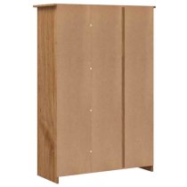 Bury Wooden Wardrobe With 3 Doors In Brown