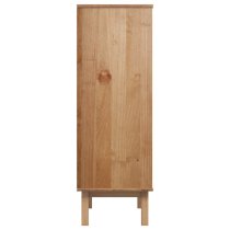 Harrow Wooden Highboard With 3 Doors 3 Drawers In Brown