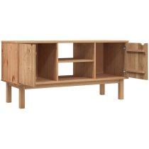 Harrow Wooden TV Stand With 2 Doors In Brown