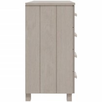 Hull Wooden Chest Of 5 Drawers In White