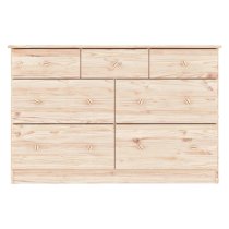 Akron Wooden Chest Of 7 Drawers In Natural