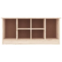 Akron Wooden Shoe Storage Bench With 6 Shelves In Natural