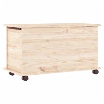 Akron Wooden Blanket Box In Natural