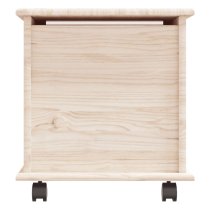 Akron Wooden Blanket Box In Natural