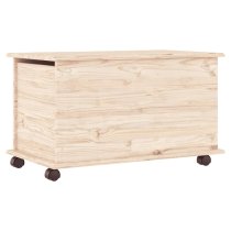 Akron Wooden Blanket Box In Natural