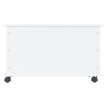 Akron Wooden Blanket Box In White