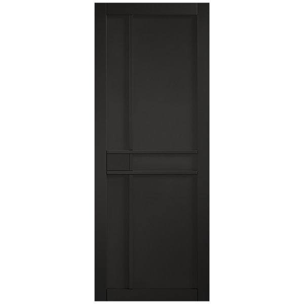 Greenwich 1981mm X 838mm Pre Finished Internal Door In Black