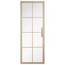 Malvern 1981mm X 686mm Clear Glazed Internal Door In Oak