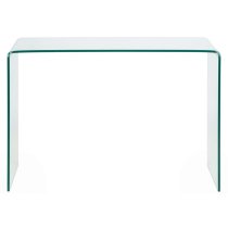 Acelynn Glass Laptop Desk In Clear