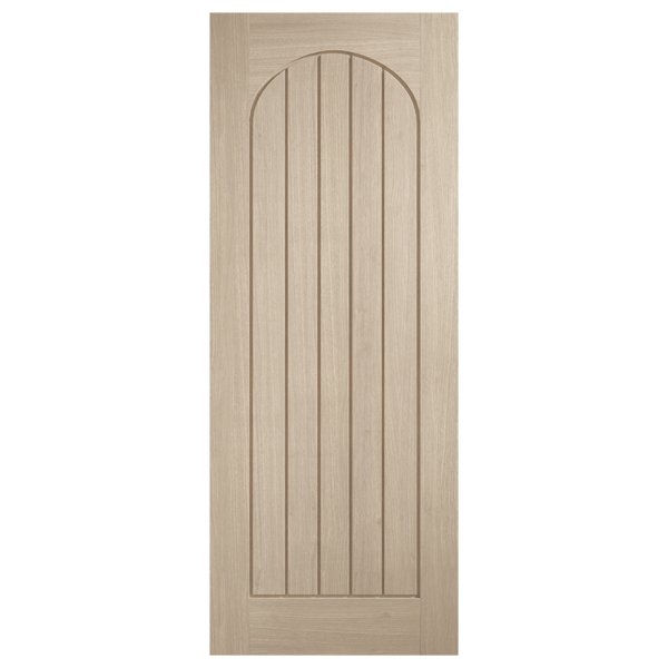 Mexicano 1981mm X 686mm Arched Square Top Internal Door In Oak