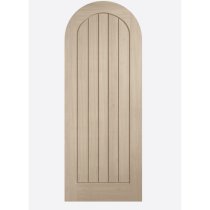 Mexicano 1981mm X 762mm Wooden Arched Top Internal Door In Oak