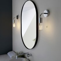 Afton Modern Bathroom Wall Light In Chrome