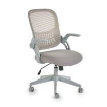 Joppa Fabric Home And Office Chair In Grey