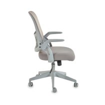 Joppa Fabric Home And Office Chair In Grey