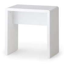 Magaly High Gloss Dressing Stool In White