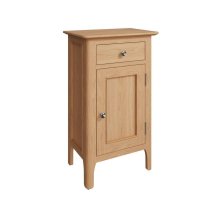 Nassau Wooden Storage Cabinet Small In Natural Oak