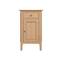 Nassau Wooden Storage Cabinet Small In Natural Oak