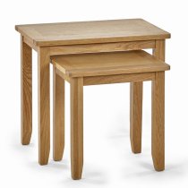 Macon Wooden Nest Of 2 Tables In Oak