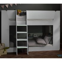 Pampa Wooden Children Bunk Bed In White