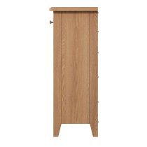 Gilford Wooden Wine Cabinet With 1 Drawer In Light Oak