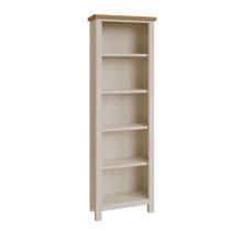 Rosemont Wooden Bookcase With 5 Shelves In Dove Grey