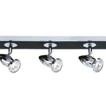 Comet 5 Light Bar Spotlight In Chrome And Matt Black