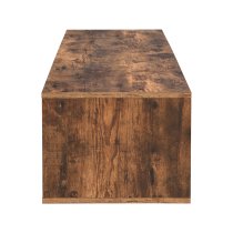 Sienna Wooden TV Stand In Rustic Oak With LED Lighting