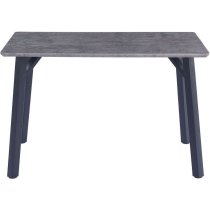 Frisco Wooden Dining Table Small In Concrete Effect