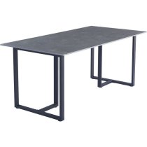 Keizer Sintered Stone Dining Table Large In Grey