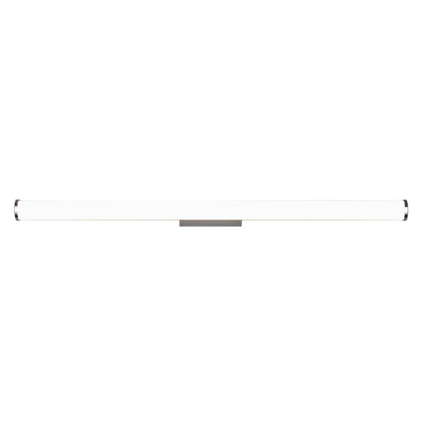 Veritas Opal Polycarbonate Bathroom Wall Light In Chrome