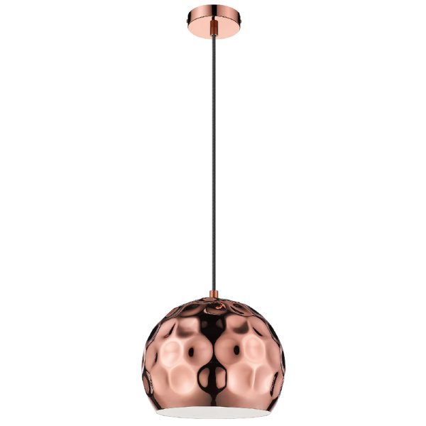 Chislehurt Metal Pendant Light Small In Copper