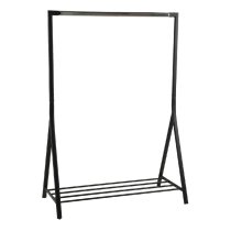 Brixton Metal Clothes Rack In Black